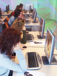 students in classroom